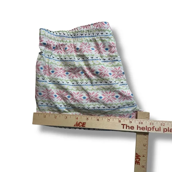 Aerie Fair Isle Print Pajama Shorts Women’s Small‎ Cotton Modal Lounge - Image 4