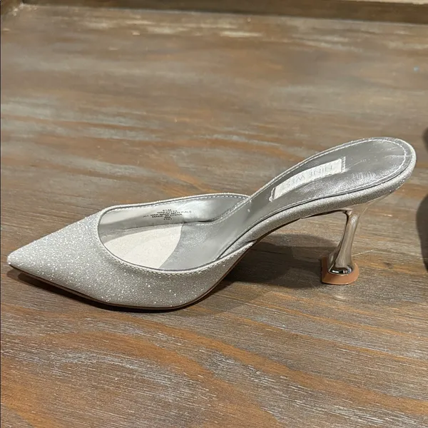 New Nine‎ West Women's Bridal Hott Pointy Toe Dress Mules Size 6.5 - Image 6