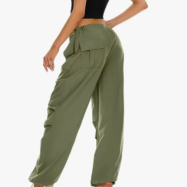 Amazon HORSSLE Parachute Pants Cargo Pants - Image 2