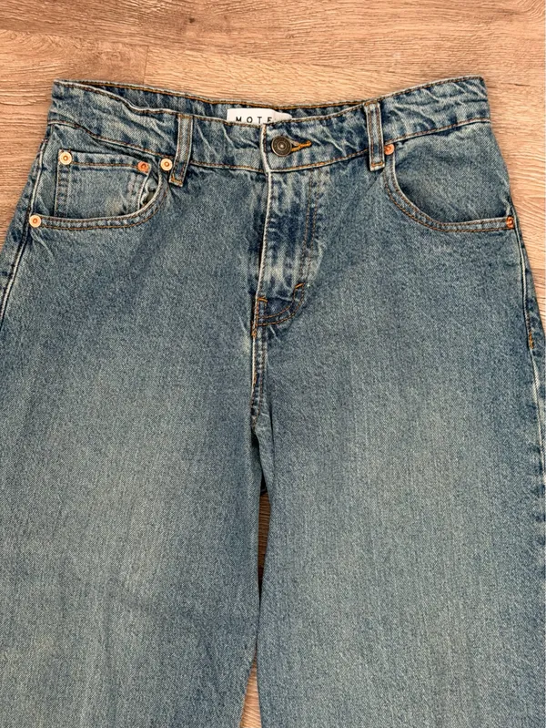 Motel Rocks Wide Leg Jeans - Image 3