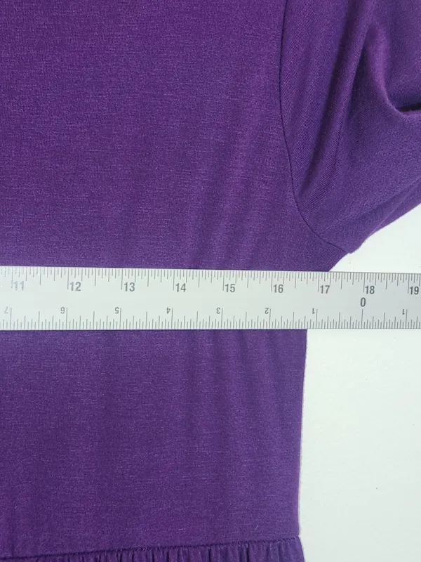 Zenana Outfitters Purple Maxi Dress Size Large - Image 6