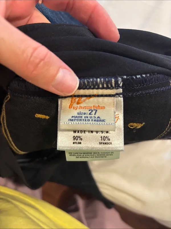 Citizens of Humanity Dark Blue Women's Maternity Bootcut Jeans - Image 5