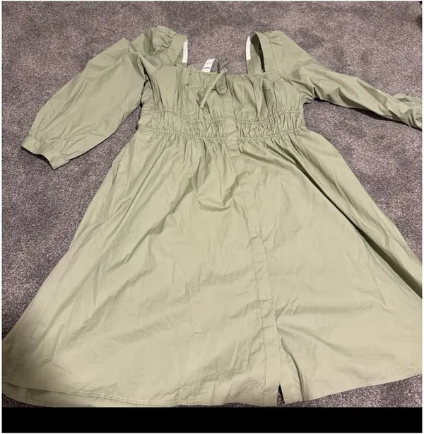 Light Green J.Crew Dress - Image 3
