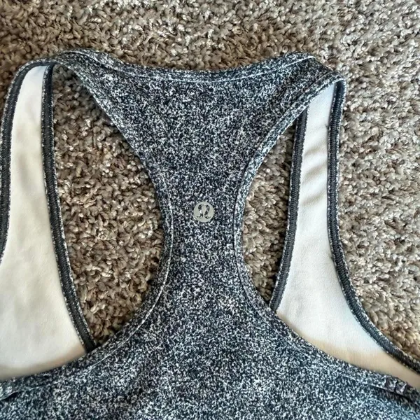 Lululemon gray heathered tank top - Image 2
