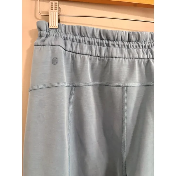 Lululemon Softstreme High-Rise Straight-Leg Pant Womens 6 Utility Blue‎ Lounge - Image 6