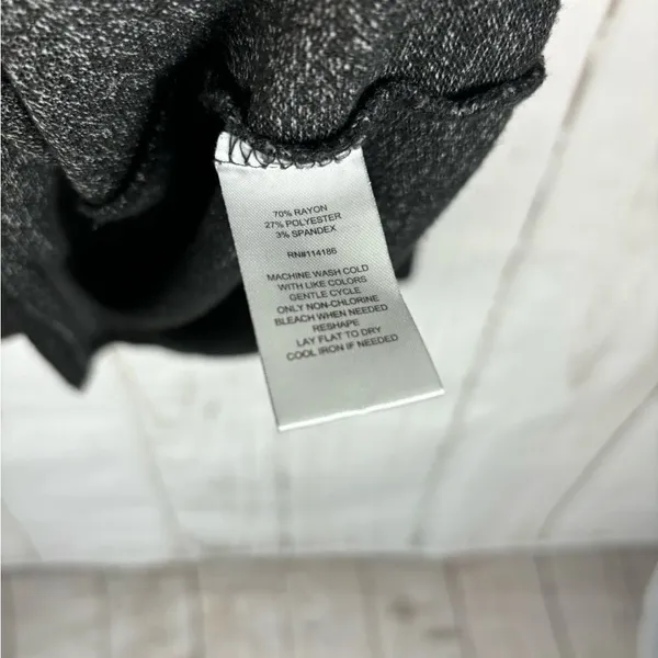‼️final must bundle‼️ Peyton Primrose Comfy Thin Knit Pullovert Gray Charcoal Gray Size M - Image 4