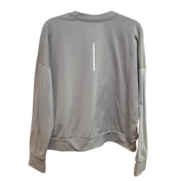 Nike Running Dri-FIT Grey Long Sleeve Top Thumbholes Large Gorpcore Active Life‎ - Image 2
