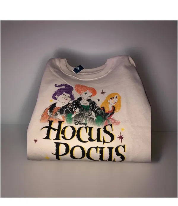 Disney Hocus Pocus Sanderson Sisters Crop Sweatshirt JRS XL New - Image 6