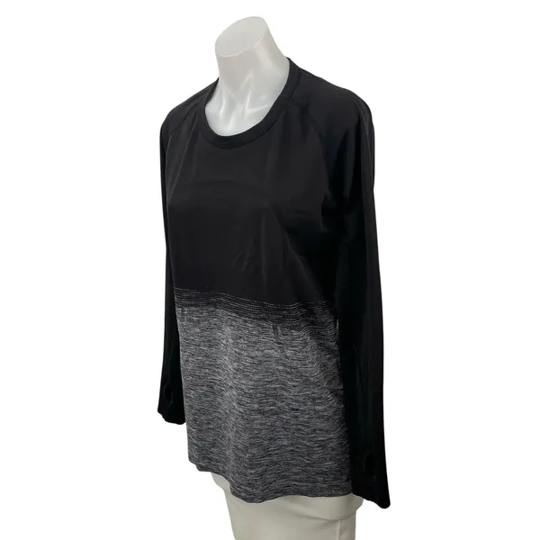 Lululemon Swiftly Tech Ombre Yoga Athletic Activewear Long Sleeve Shirt Top 12/L - Image 3