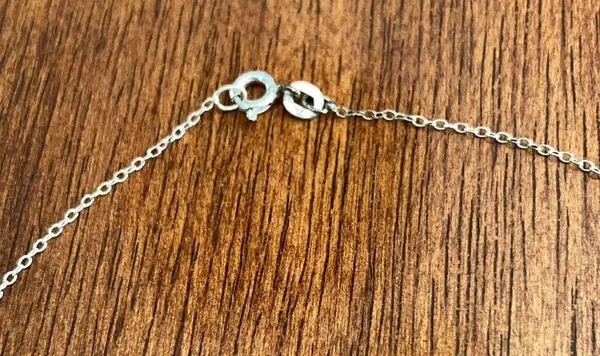 NEW Charming Charlie Musical Note Silver Choker Pendant Necklace NWOT - Image 4