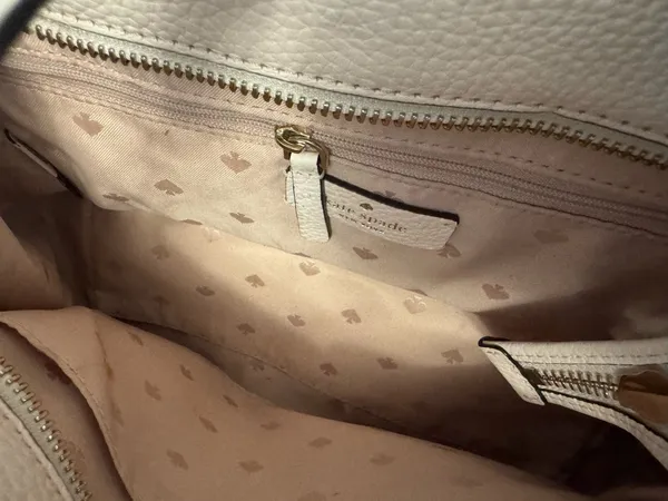 Medium Pink Kate Spade Purse with wallet  - Image 4
