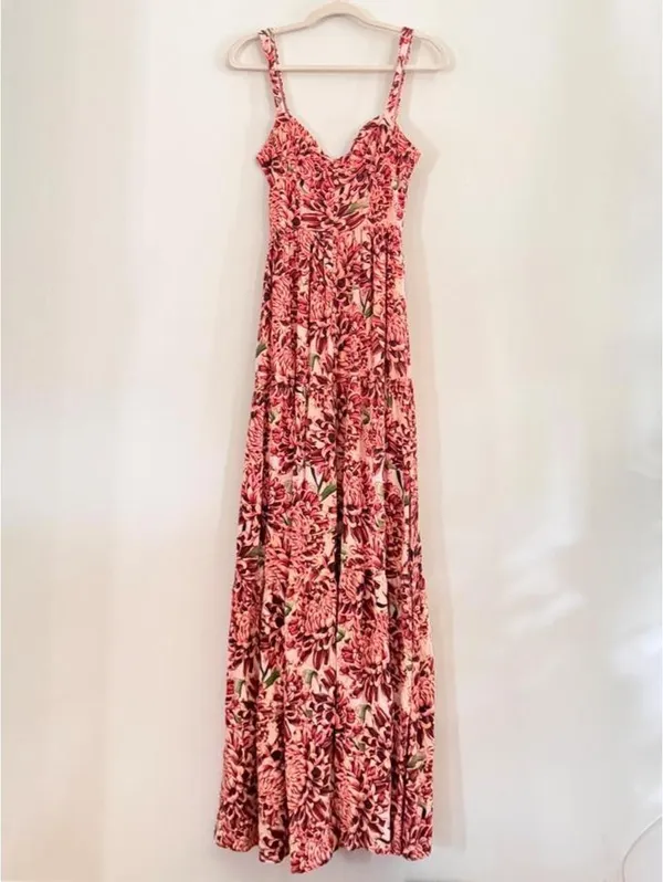 Agua Bendita Dunna Floral Bustier Sundress - Image 3