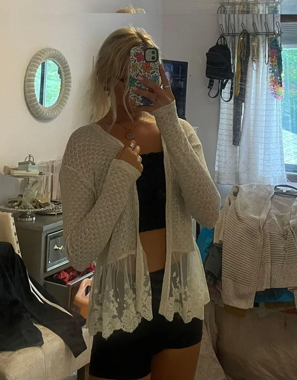Boho Lace Cárdigan  - Image 2