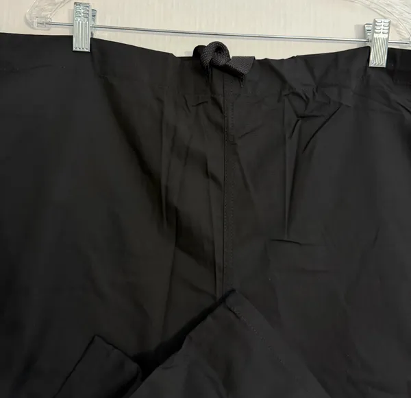 Cherokee Originals Unisex Drawstring Scrub Pants Black - Image 3