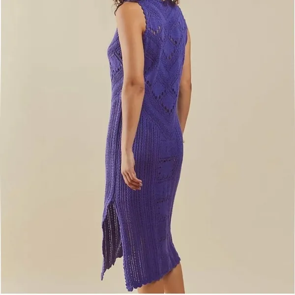 Free People Beach Santorini Sleeveless Sweater Dress - Image 2