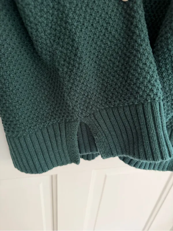 Old‎ Navy Emerald Isle Textured Cotton Crewneck Sweater Large - Image 6