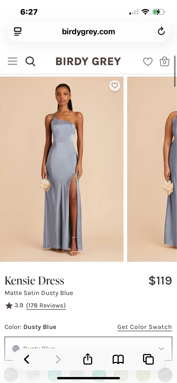 Birdy Grey Dress Bridesmaid - Image 2