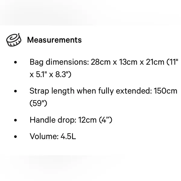 Lululemon Two-Tone Canvas Mini Tote Bag 4.5L - Image 10