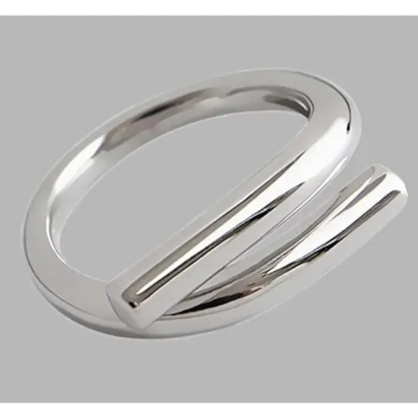 Unisex Solid Wrap 925 Sterling Silver‎ Band Ring, Adjustable - Image 15