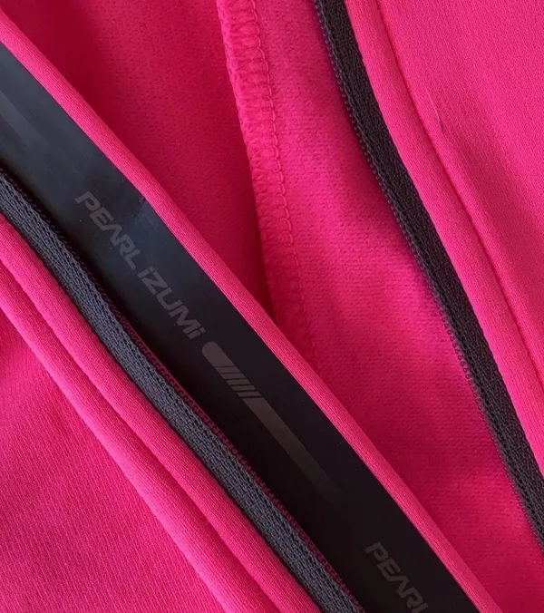 Pearl Izumi Elite Hot Pink Long Sleeve Cycling Jacket Jersey Pockets Like New S - Image 5