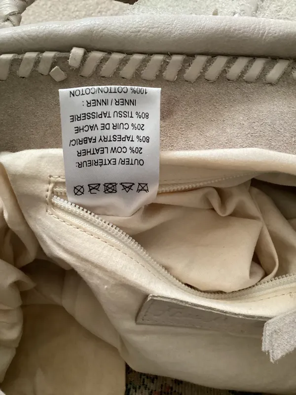 Free People Rare Emotions Tote White Cream - Image 12