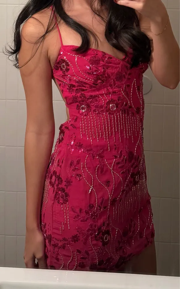 Pepper Mayo Vietta Sequin Cami Micro Mini Dress - Image 6