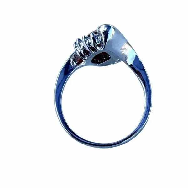 Red Marquise Statement Ring Red - Image 8