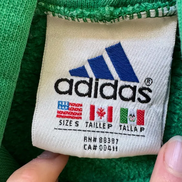 Vintage Adidas Logo Hoodie - Image 5