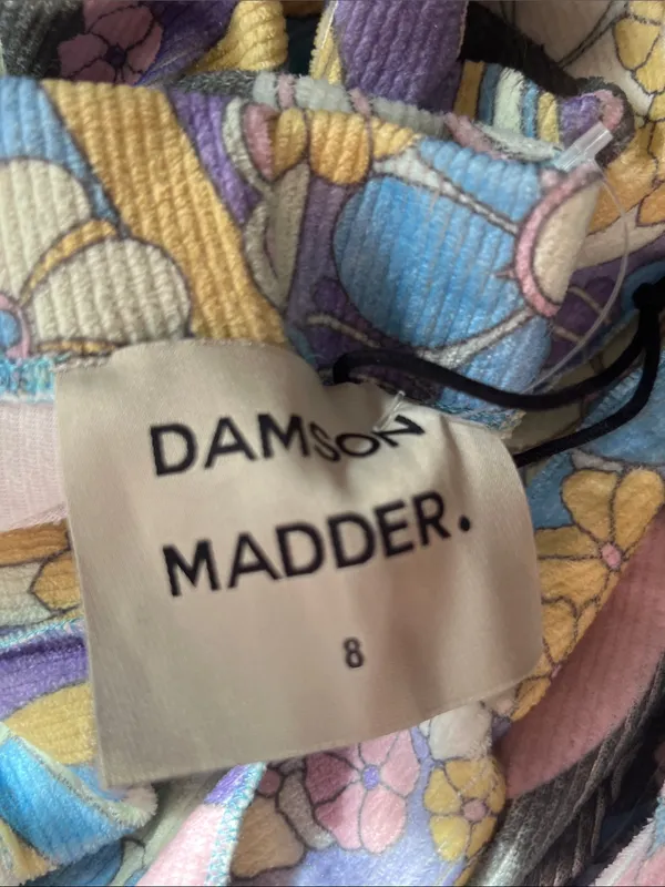 Damson Madder Peggy Psychedelic Knit Flare Pants Size 4 - Image 6