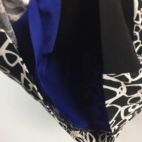 Marc New York Print Ribbed Panel Cap Sleeve‎ Dress Size 2 - Image 5