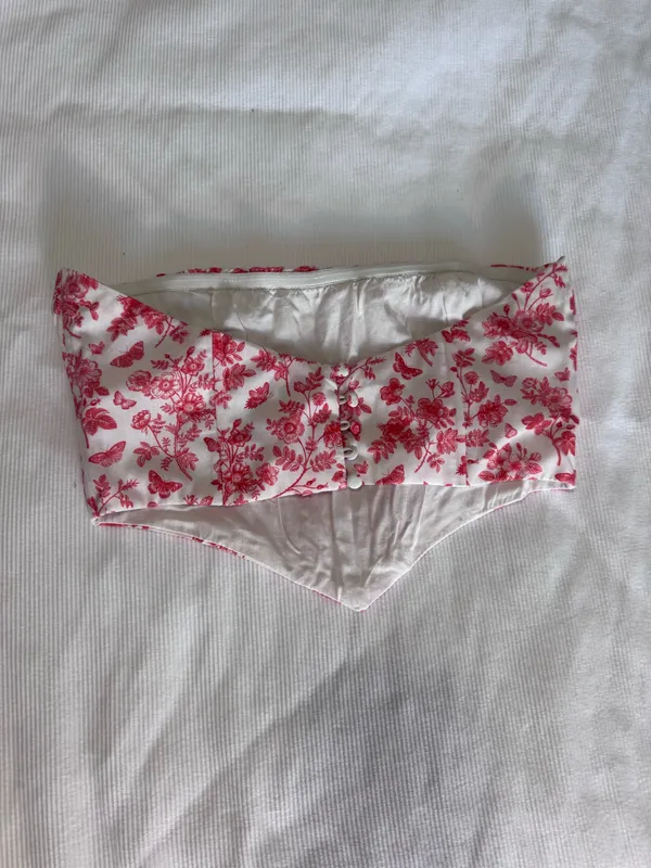 Pink Floral Princess Polly Top - Image 4