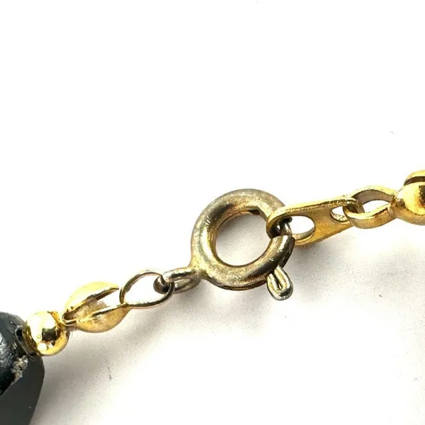 Black beaded necklace Black - Image 5