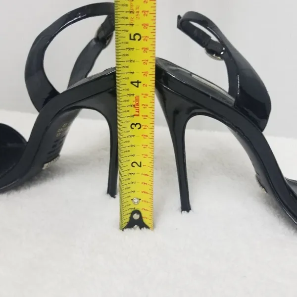 Schutz patent leather sling back heels - Image 8