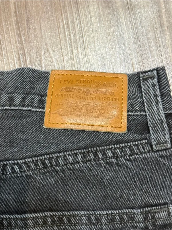 Levi’s Premium Baggy Dad Jeans 26 Boot Barn Black Big E $128 - Image 7