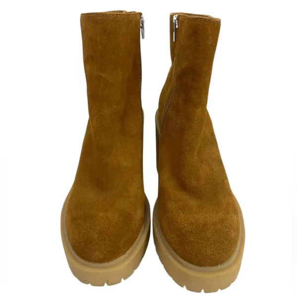 Dolce Vita Celia Suede Platform Boot Tan Size 7.5 - Image 13