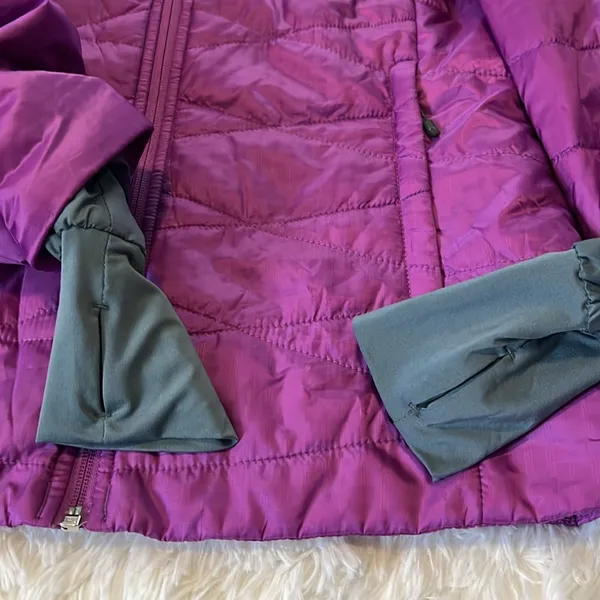 Columbia Omni Heat Coat Color Purple Size L EUC - Image 5