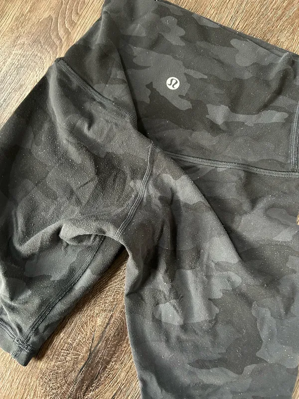 Lululemon Camo Align Biker Shorts - Image 4
