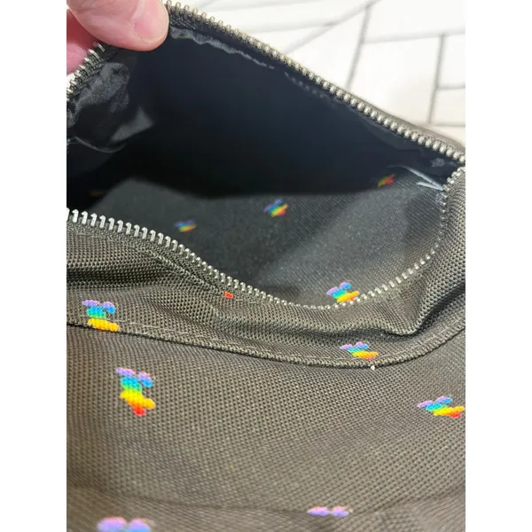 Disney Sling Bag One Size‎ Black Pride Collection Rainbow Mickey Crossbody NWT - Image 4