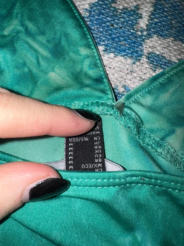 Forever 21 Green And Teal Tye Dye Tank - Image 3