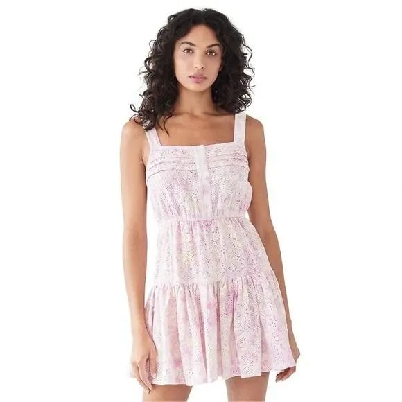 Sundress‎ Marta Dress in Eyelet Tie and Dye Size Small - Image 4