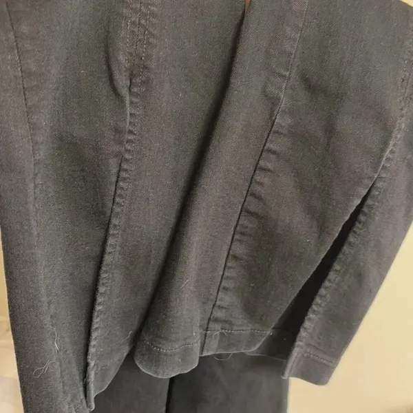 ✨J Brand Estellah High Rise Split Flare Pull Black Sz 27 Pants✨ - Image 11