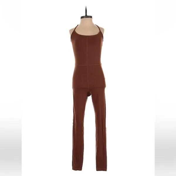 Aritzia Wilfred Free Divinity Jumpsuit brown - Image 5