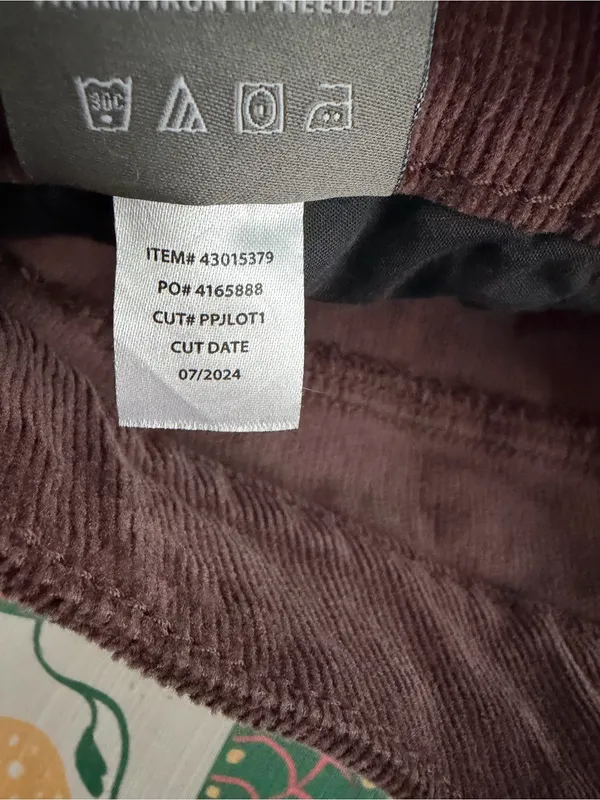 Torrid Womens Brown Corduroy fall Mini Skirt size 18 - Image 8