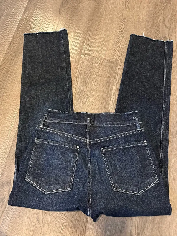 Frame Denim Dark Wash Jeans - Image 2