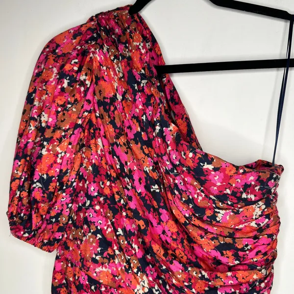 Amanda Uprichard Bexley One Shoulder Top Size M - Image 4