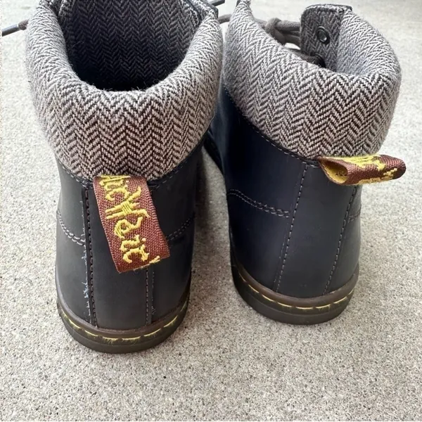 Dr. Martens Maelly Leathet Lace Up Boots Brown - Image 4