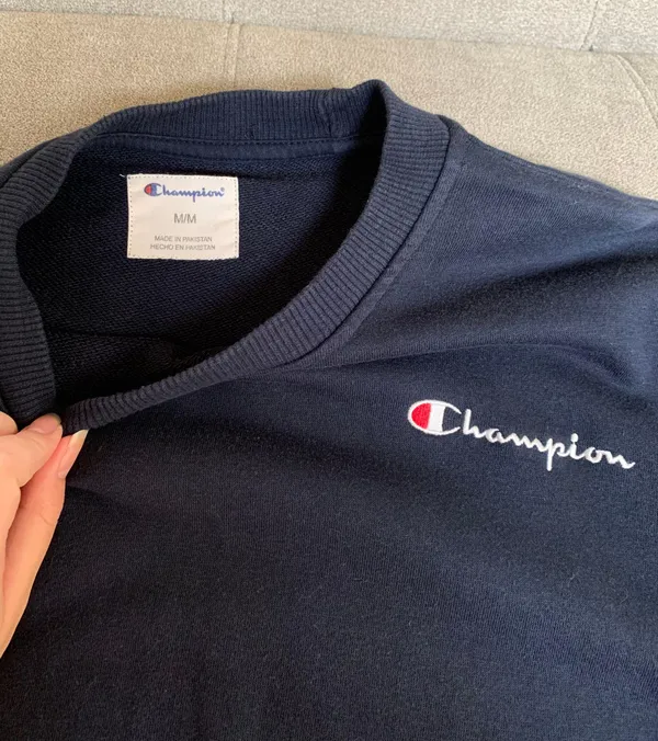 Champion Navy Blue  Sweatshirt - Image 2