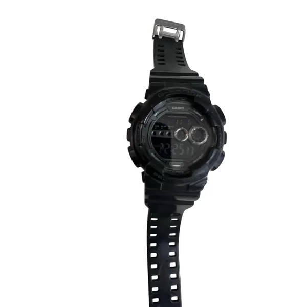Casio G-Shock GD-100 Black Digital Watch 3263 Shock Resistant 20BAR Tested - Image 6