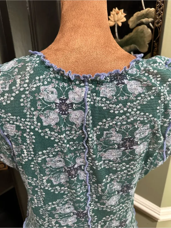 Free People Oh My Baby Crop Mesh Tee – Size Medium - Image 10
