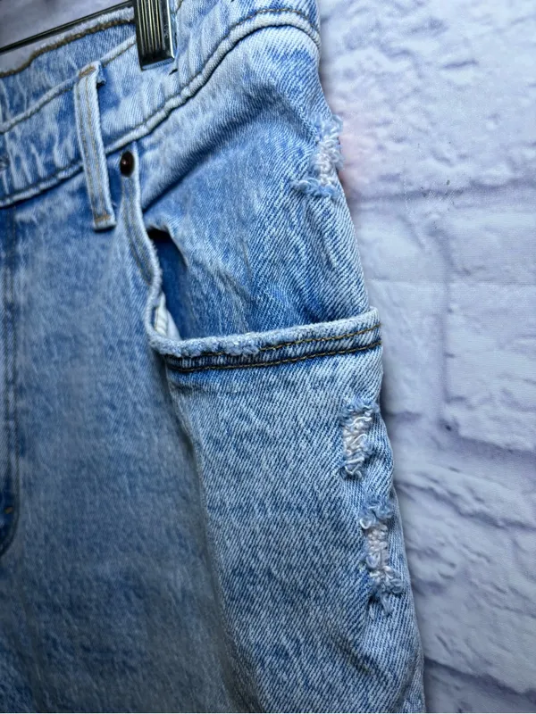 Abercrombie & Fitch Curve Love Ultra High Rise 90s Straight Jean Women’s 32 - Image 5